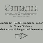Otel La Campagnola - Ristorante & Boutique Mit Blick Auf Elbe Ruhig Gelegen *