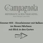 Otel La Campagnola - Ristorante & Boutique Mit Blick Auf Elbe Ruhig Gelegen *