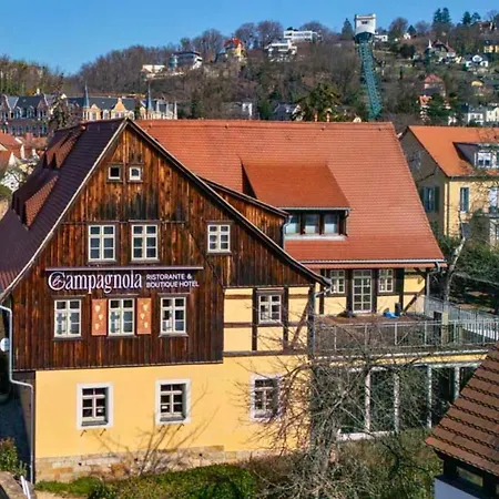 La Campagnola - Ristorante & Boutique Mit Blick Auf Elbe Ruhig Gelegen *