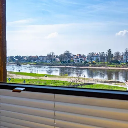 호텔 La Campagnola - Ristorante & Boutique Mit Blick Auf Elbe Ruhig Gelegen