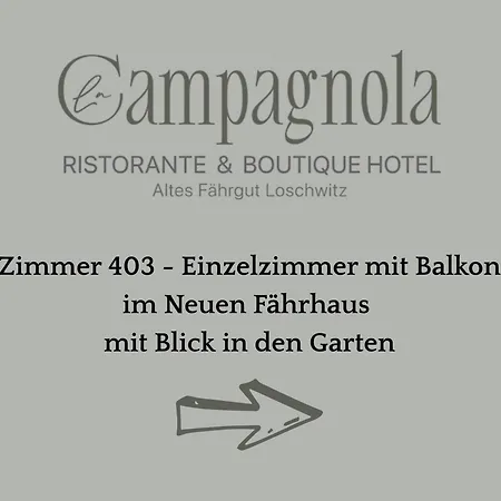 호텔 La Campagnola - Ristorante & Boutique Mit Blick Auf Elbe Ruhig Gelegen *