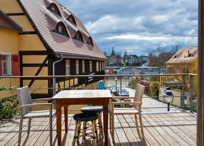 Hotel La Campagnola - Ristorante & Boutique Mit Blick Auf Elbe Ruhig Gelegen Drezno