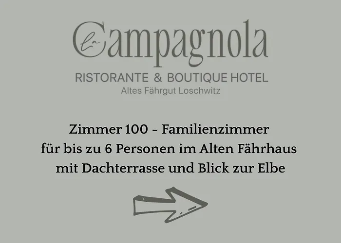 La Campagnola - Ristorante&boutique Mit Blick Auf Elbe Ruhig Gelegen Dresden