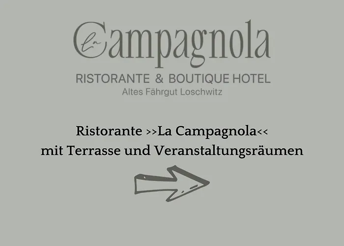 La Campagnola - Ristorante&boutique Mit Blick Auf Elbe Ruhig Gelegen Hotel *