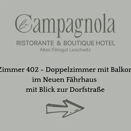 La Campagnola - Ristorante & Boutique Mit Blick Auf Elbe Ruhig Gelegen