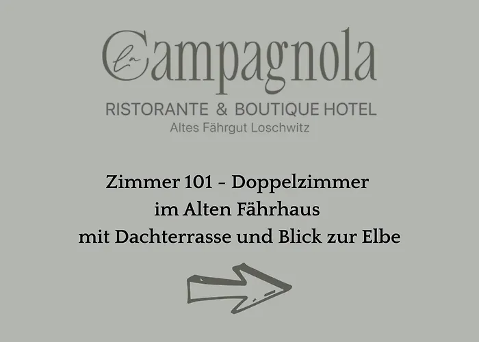 La Campagnola - Ristorante & Boutique Mit Blick Auf Elbe Ruhig Gelegen Ξενοδοχείο Δρέσδη