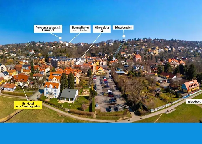 La Campagnola - Ristorante & Boutique Mit Blick Auf Elbe Ruhig Gelegen