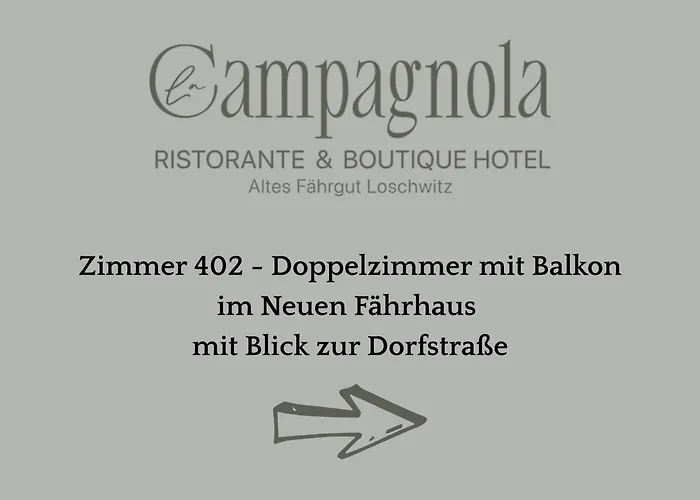 La Campagnola - Ristorante & Boutique Mit Blick Auf Elbe Ruhig Gelegen