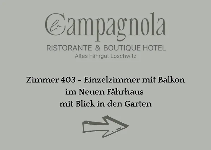 Ξενοδοχείο La Campagnola - Ristorante & Boutique Mit Blick Auf Elbe Ruhig Gelegen *